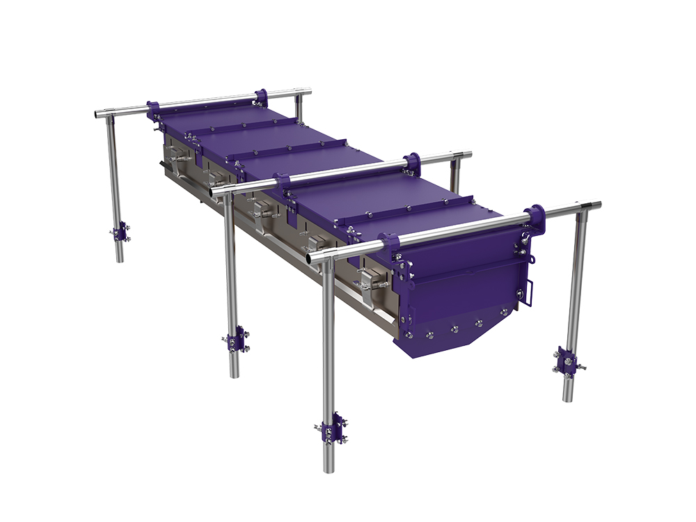 Flexco introdujo el Faldón cerrado 2.0